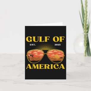 Golf van de VS Amerika EST 2025 Amerikaanse vlag G Kaart