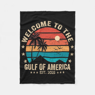 Golf van de VS Amerika EST 2025 Retro Amerika Fleece Deken