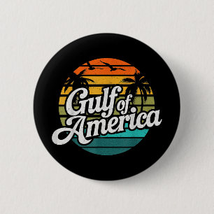 Golf van de VS Amerika EST 2025 Retro Amerikaanse Ronde Button 5,7 Cm