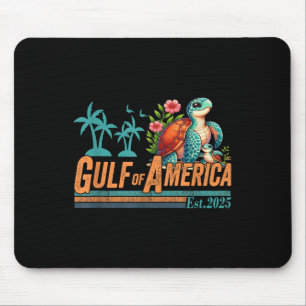 Golf van de VS Amerika EST 2025 Schildpad Golf Mex Muismat