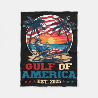 Golf van de VS Amerika Mexico Golf EST 2025 VS Ame Fleece Deken