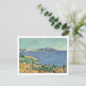 Golf van Marseille door Paul Cezanne Briefkaart (Staand voorkant)
