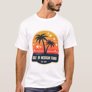 Golf van Mexicaanse tranen T-shirt