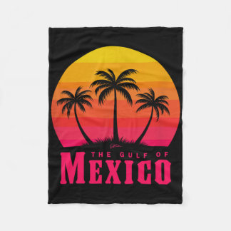 Golf van Mexico1 Fleece Deken