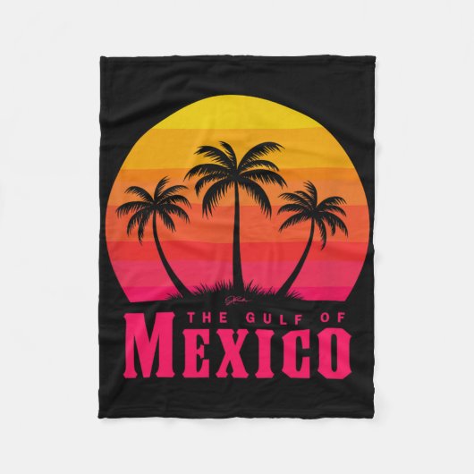 Golf van Mexico1 Fleece Deken (Voorkant)