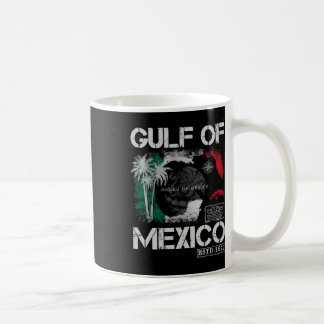  Golf van Mexico 1672 Historische kaart Retro Bea Koffiemok
