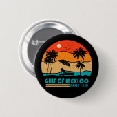 Golf van Mexico blijft zout  Ronde Button 5,7 Cm (Voorkant /achterkant)