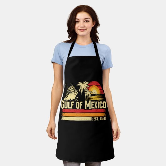 Golf van Mexico blijft zout Schort (Gedragen)