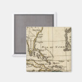 Golf van Mexico, Caribische eilanden Magneet (Voorkant / Achterkant)