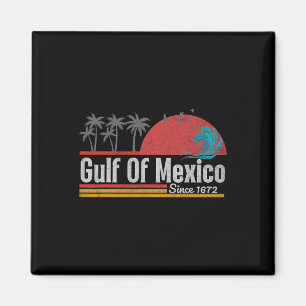 Golf van Mexico Est.1772 Graphic Magneet