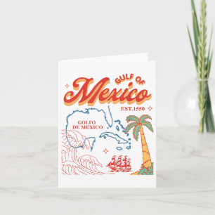 Golf van Mexico Kaart