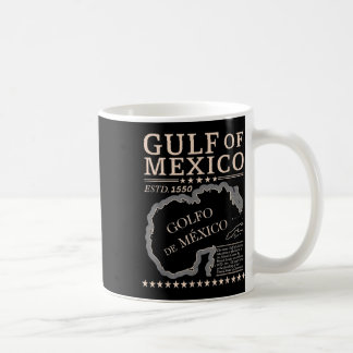  Golf van Mexico Kaart Naam Herkomst sinds 1550 Koffiemok
