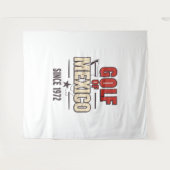 Golf van Mexico' Parodie met Wandkleed (Voorkant (horizontaal))