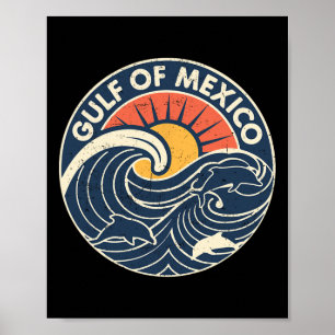 Golf van Mexico Poster