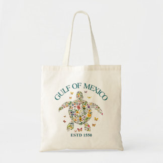 Golf van Mexico Schildpad El Golfo De México est 1 Tote Bag