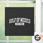 Golf van Mexico Sinds 1550 Amerikaanse Humor Raamsticker (Huis)