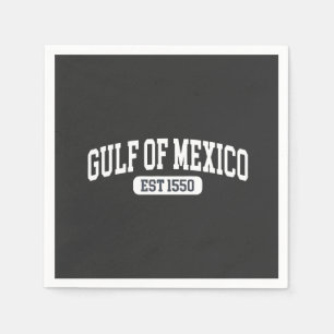Golf van Mexico Sinds 1550 Amerikaanse Humor Servet