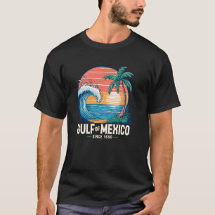 Golf van Mexico Sinds 1550 Retro Vintage Strand Go T-shirt