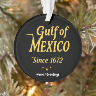 Golf van Mexico sinds 1672, diepe duik in de gesch Ornament
