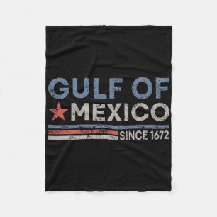 Golf van Mexico sinds 1672 Fleece Deken