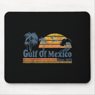 Golf van Mexico sinds 1672 Retro Vintage Strand Muismat