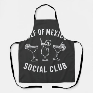 Golf van Mexico Social Club Funny Retro Schort