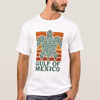 Golf van Mexico vibes | Zeeen schildpad T-shirt