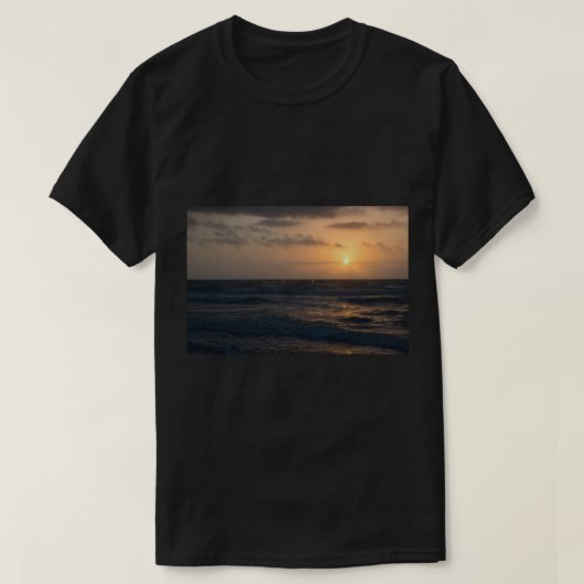 Golf van Mexico zonsopgang T-shirt (Design voorkant)