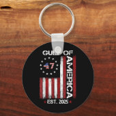 Golf van Verenigde Staten 2025 Sleutelhanger (Voorkant)