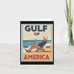 Golf van Verenigde Staten Est. 2025 Uncle Sam Patr Kaart