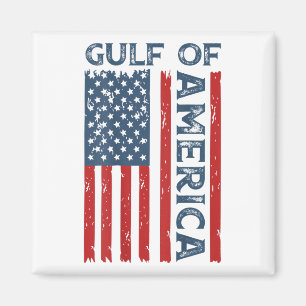 Golf van Verenigde Staten Grappige Amerikaanse vla Magneet
