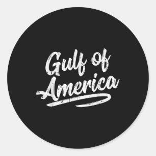 Golf van Verenigde Staten Mannen Vrouwen Kinder Ronde Sticker