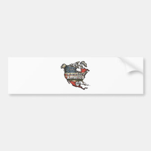 Golf van Verenigde Staten van Amerika Bumpersticker