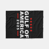 Golf van Verenigde Staten van Amerika Fleece Deken (Voorkant (Horizontaal))