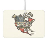 Golf van Verenigde Staten van Amerika Luchtverfrisser (Achterkant)