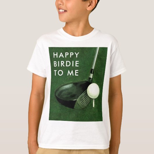 Golf Verjaardag T-shirt (Voorkant)