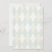 Golf verjaardagsfeest uitnodigingen (Achterkant)