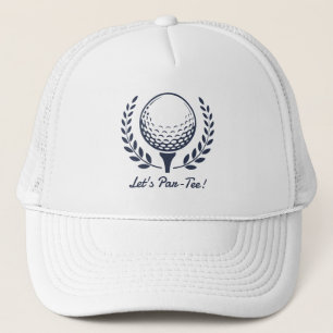 Golf Verjaardagsfeestje met Preppy Uitstraling Trucker Pet