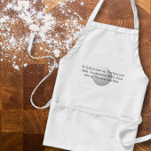 Golf versus BBQ Apron Standaard Schort