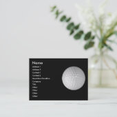 Golf Visitekaartje (Staand voorkant)