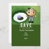 Golf voor Doctor Golfer Party grappig Kaart (Voorkant / Achterkant)