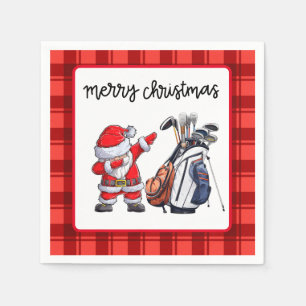 Golf Vrolijk Kerstfeest met Sinterklaas  Servet