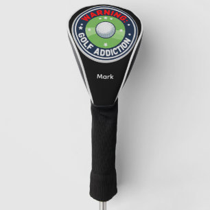 Golf Waarschuwing Ernstige Verslaving Grappige Gol Golfheadcover