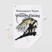 Golf Walleye Fishing Ninja 2 serviette de pêche personn (En situation)