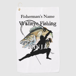 Golf Walleye Fishing Ninja 2 serviette de pêche personn