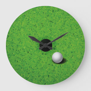 Golf-wandklok afspelen grote klok