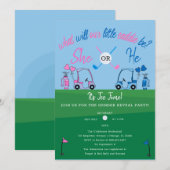 Golf Wat zal onze kleine Caddie zijn Geslacht onth Kaart (Voorkant / Achterkant)