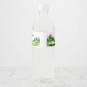 Golf  waterfles etiket (Achterkant)