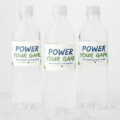 Golf waterfles etiket (Flessen)