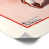  Golf-Waterverf van 1920 Poster (Hoek)